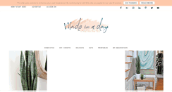 Desktop Screenshot of madeinaday.com